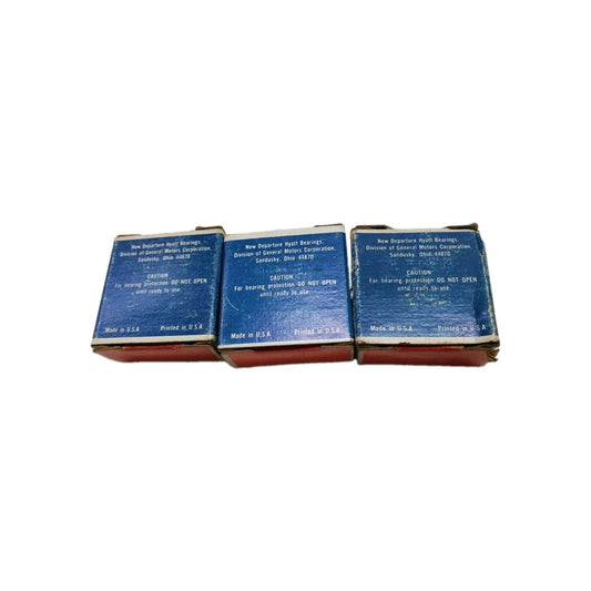 (LOT OF 3) NDH Delco Bearing # 7R2 NOS USA