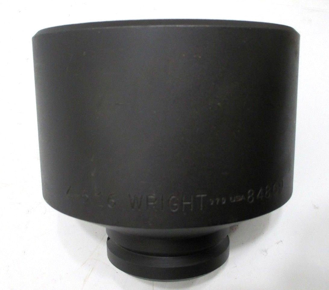 Wright Tool 84869 4-5/16" Impact Socket 1-1/2" Drive 6-Point 4-5/16 in USA