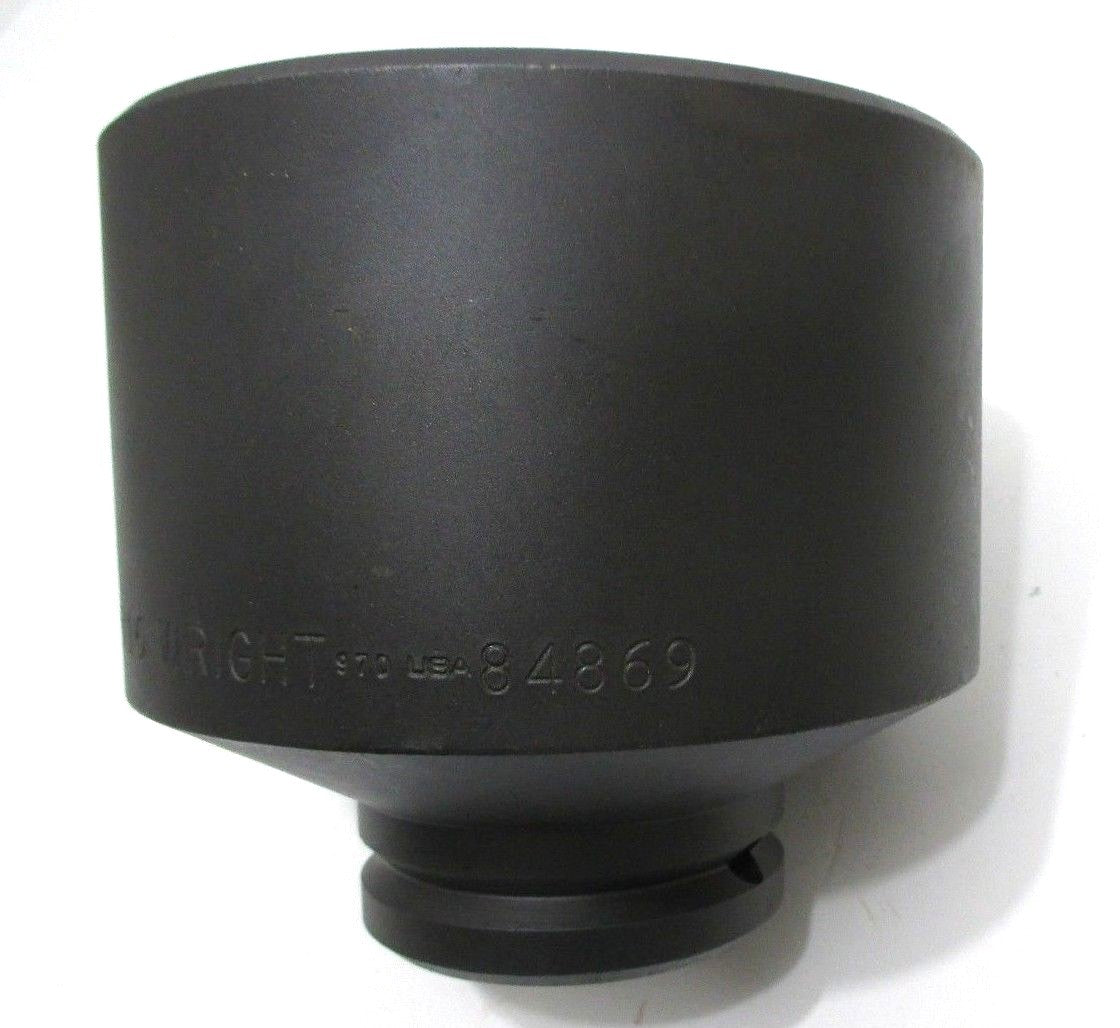 Wright Tool 84869 4-5/16" Impact Socket 1-1/2" Drive 6-Point 4-5/16 in USA