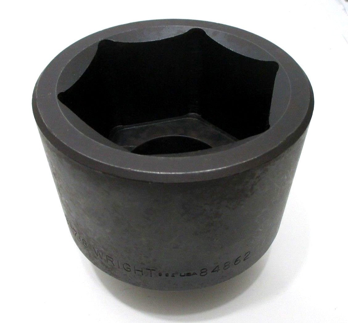 Wright Tool 84862 3-7/8" Impact Socket 1-1/2" Drive 6-Point 3-7/8 in. USA