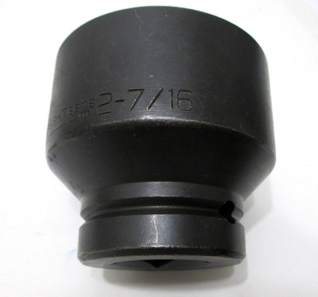 Wright Tool 8878 2-7/16" Impact Socket 1" Drive 6-Point 2-7/16 in. Made in USA