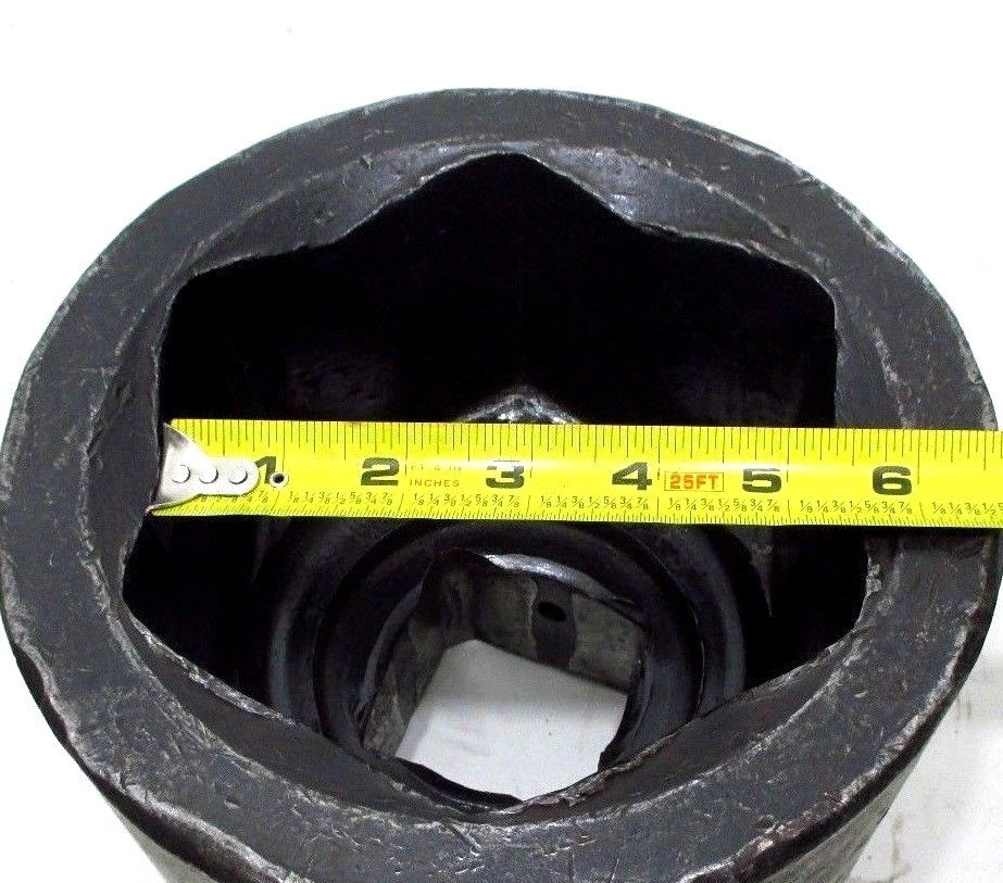 Armstrong 5-3/8" Impact Socket 2-1/2" Drive Model no 24-172 6 Point 5-3/8 in USA
