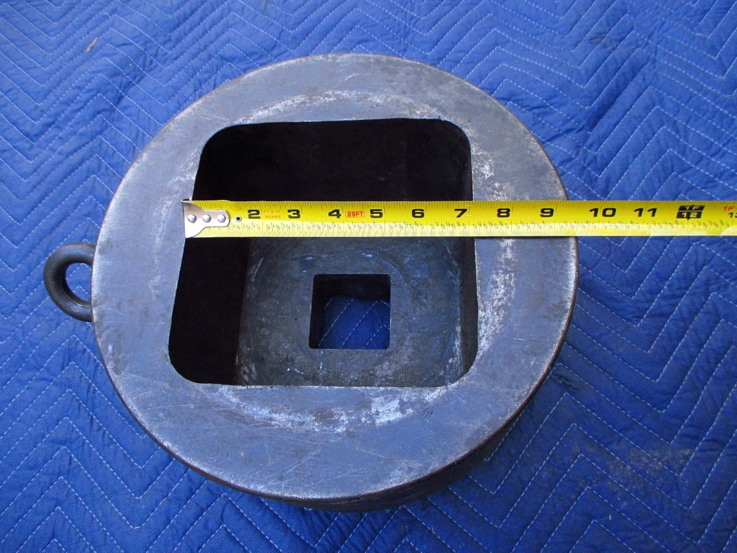 7-1/8" Impact Socket 2-1/2" Drive 4-Point 7-1/8 in Massive Custom Square Socket
