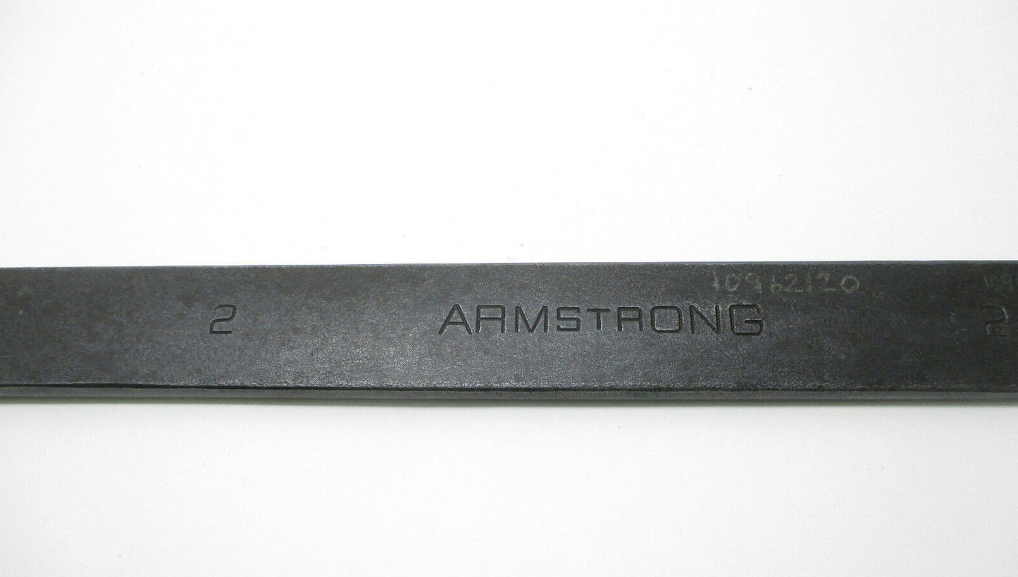 ARMSTRONG 2 in. Black Combination Wrench Large 2" Combo Wrench 30-264 USA MADE