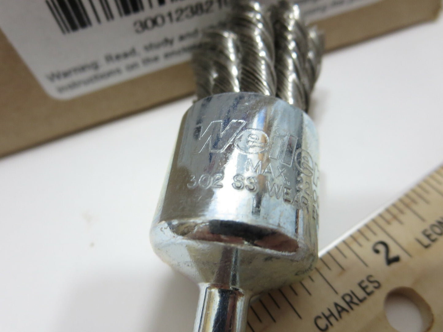 WEILER 10029 3/4" .014 SS Knot Wire End Brush 10-PACK 3/4 Diam. 22KRPM USA