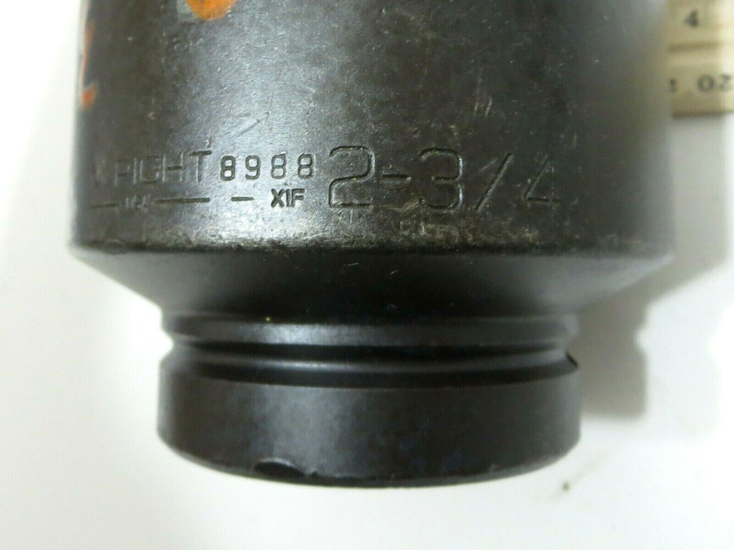 Wright Tool 8988 2-3/4 Deep Impact Socket 1" Drive 6-Point 2-3/4" MADE IN USA