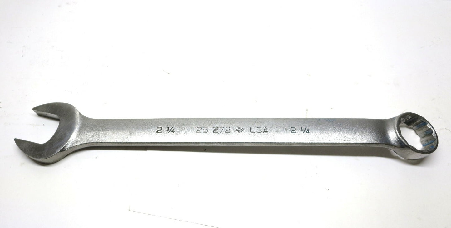 Armstrong 25-272 2-1/4 in Combination Wrench Long Pattern Satin Made in USA