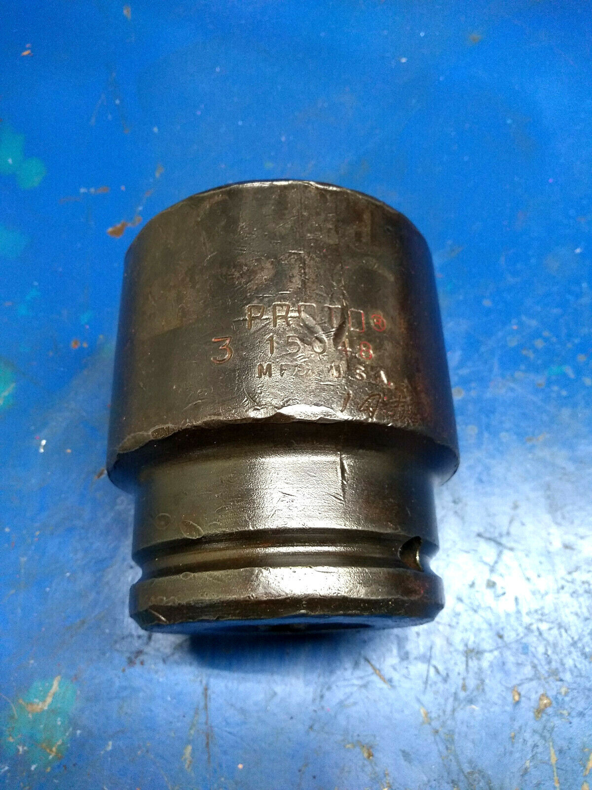 PROTO 3 in. Impact Socket 1-1/2" Drive J 15048 6-Point 3" Made in USA