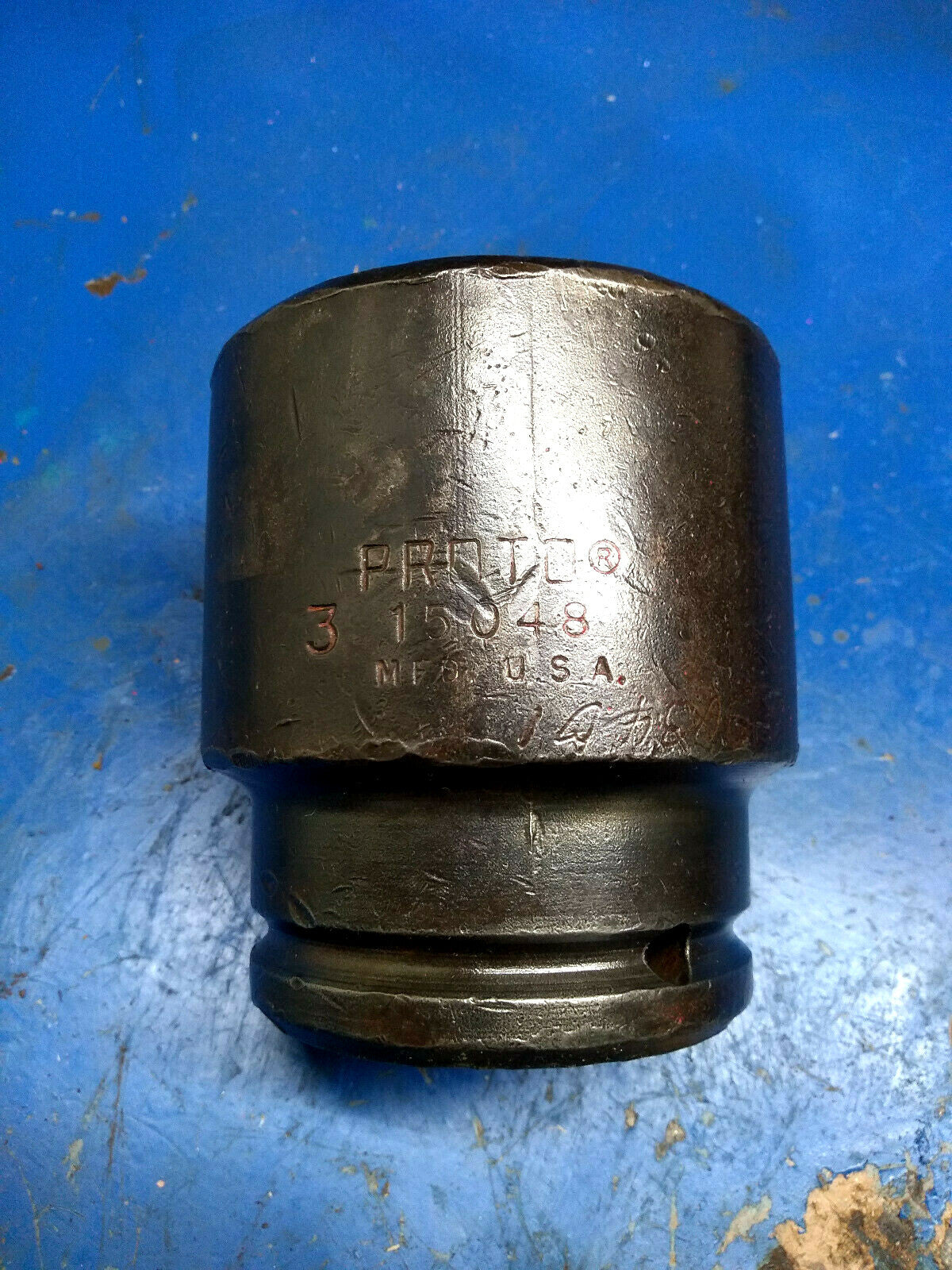 PROTO 3 in. Impact Socket 1-1/2" Drive J 15048 6-Point 3" Made in USA