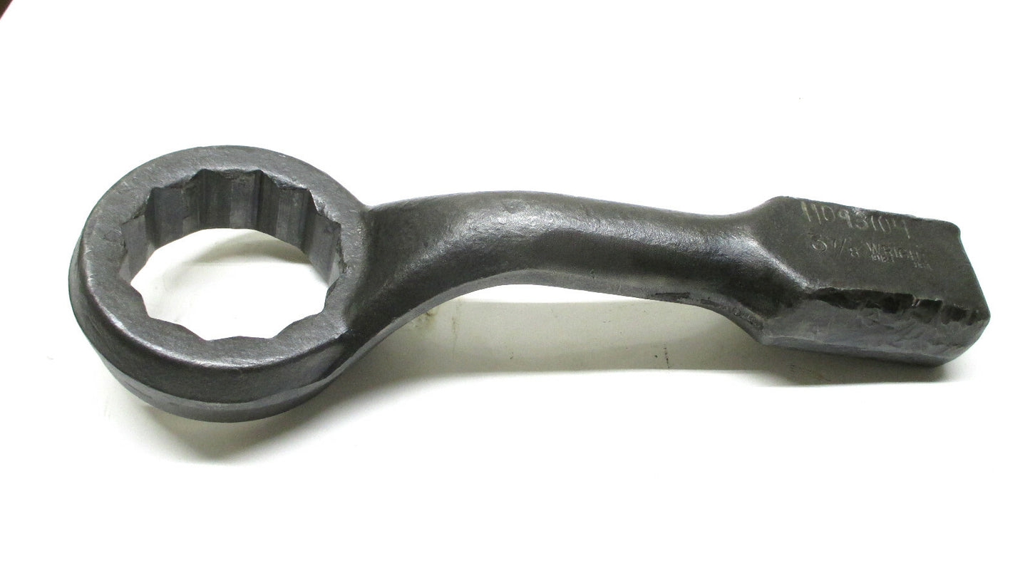 Wright Tool 19124 3-7/8 Offset 12 Point Black Striking Face Wrench Made in USA