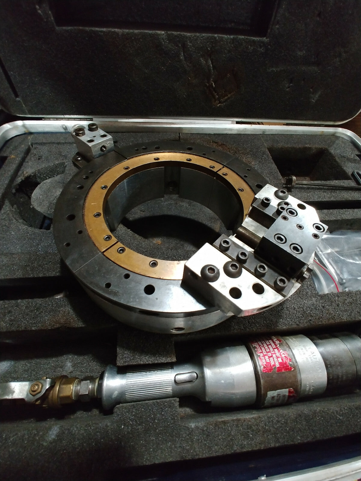 Tri Tool 606SB Clamshell Pipe Lathe w/ Air Motor – 3