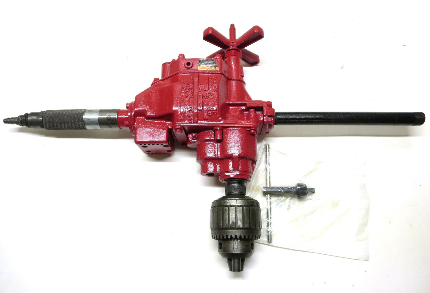 CP 3270R250 Consolidated Pneumatic 1-1/4 Air Drill w/ Jacobs 20N 1" Super Chuck