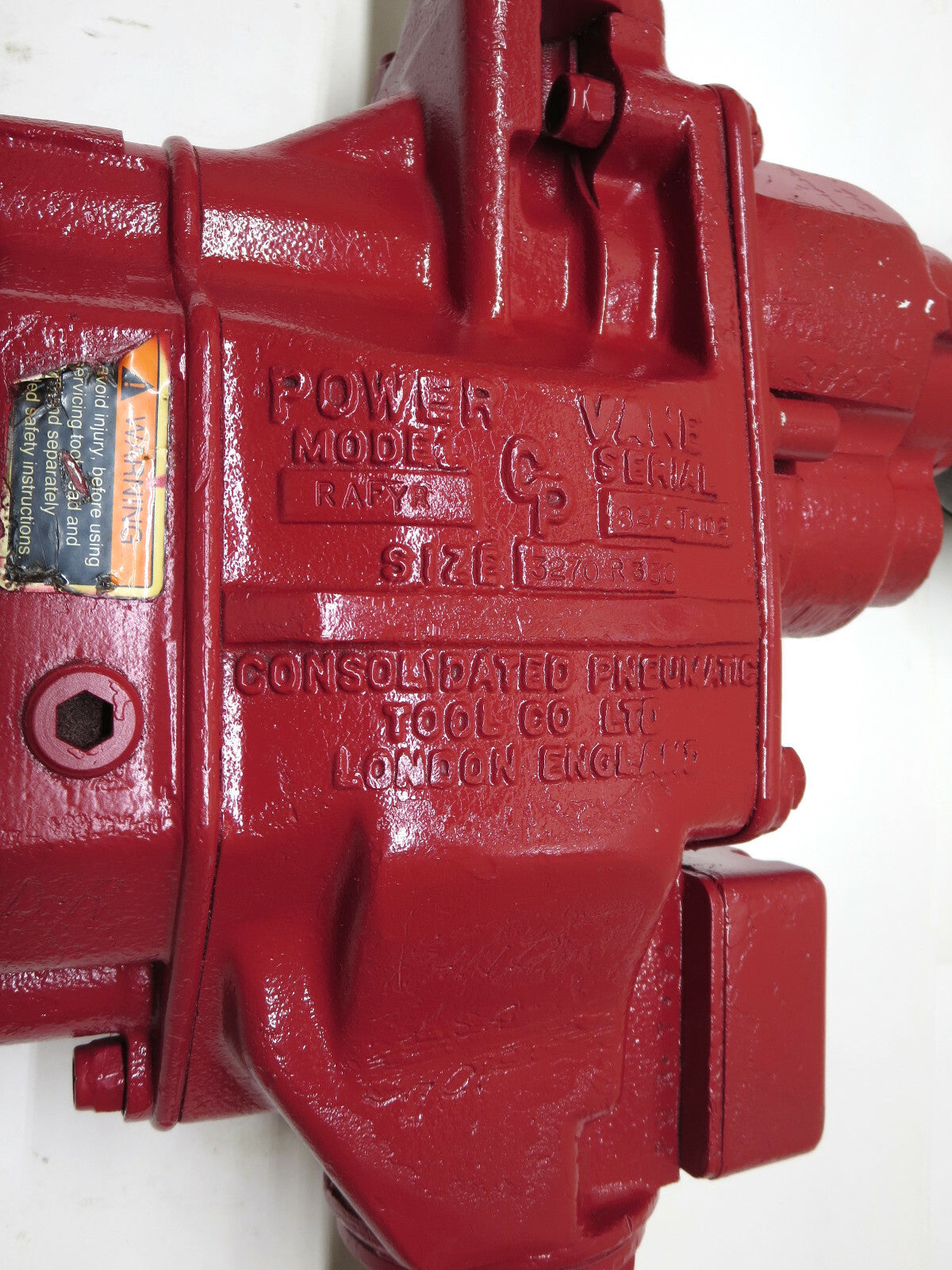 CP 3270R250 Consolidated Pneumatic 1-1/4 Air Drill w/ Jacobs 20N 1" Super Chuck