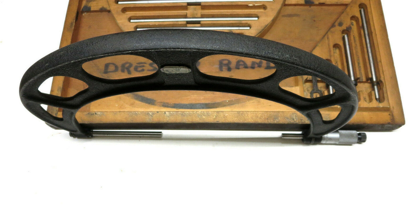 Starrett No. 224 Outside Micrometer 6 - 12 in. SET G