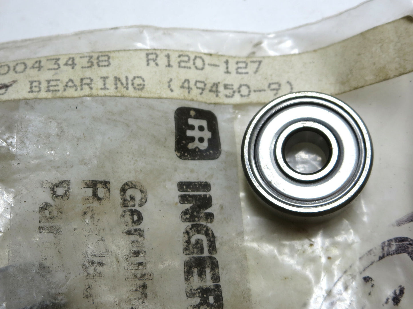 1 EA. Ingersoll Rand Genuine Parts R120-127 Rear Bearing (49450-9) Made in Japan