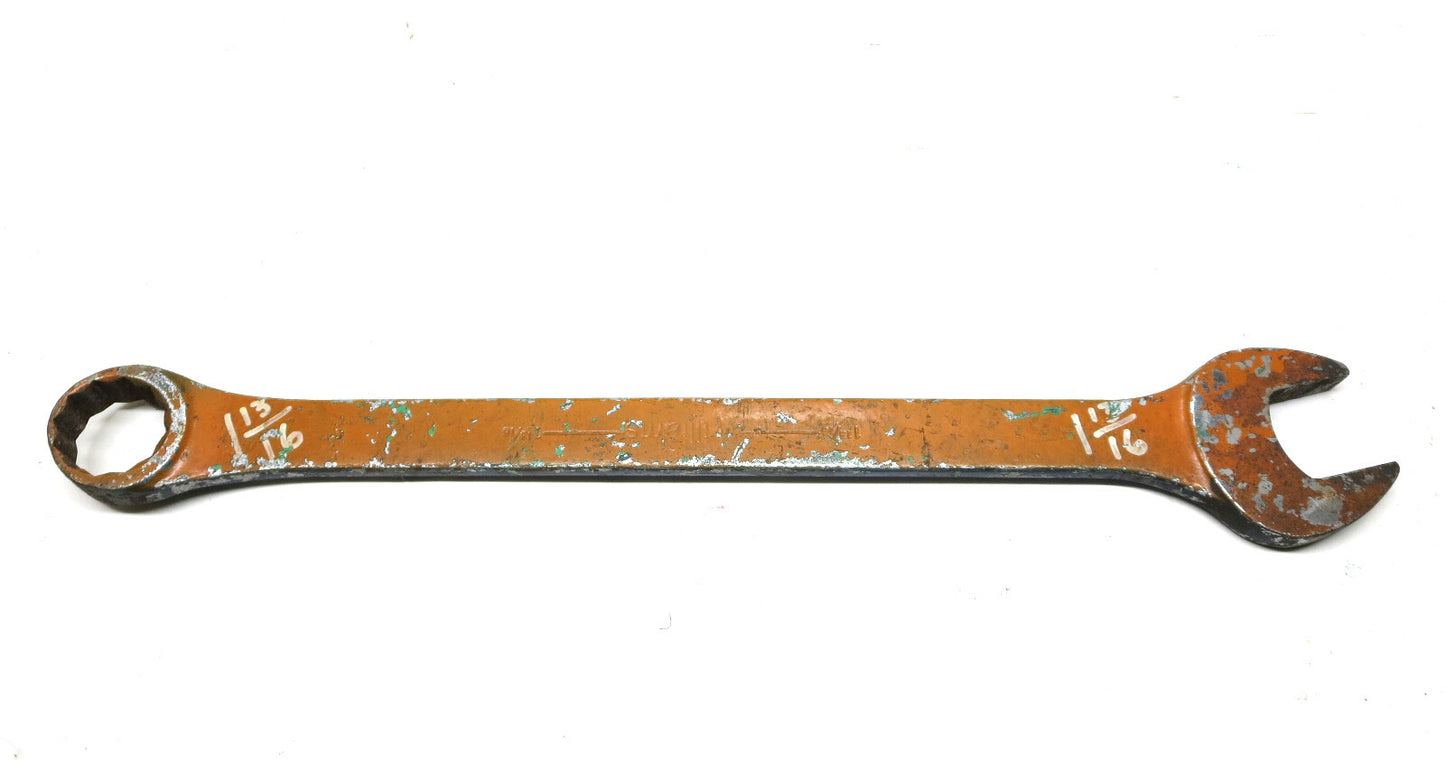 1 ea. Williams 1186 1-13/16 Combination Wrench - Closed end manipulated