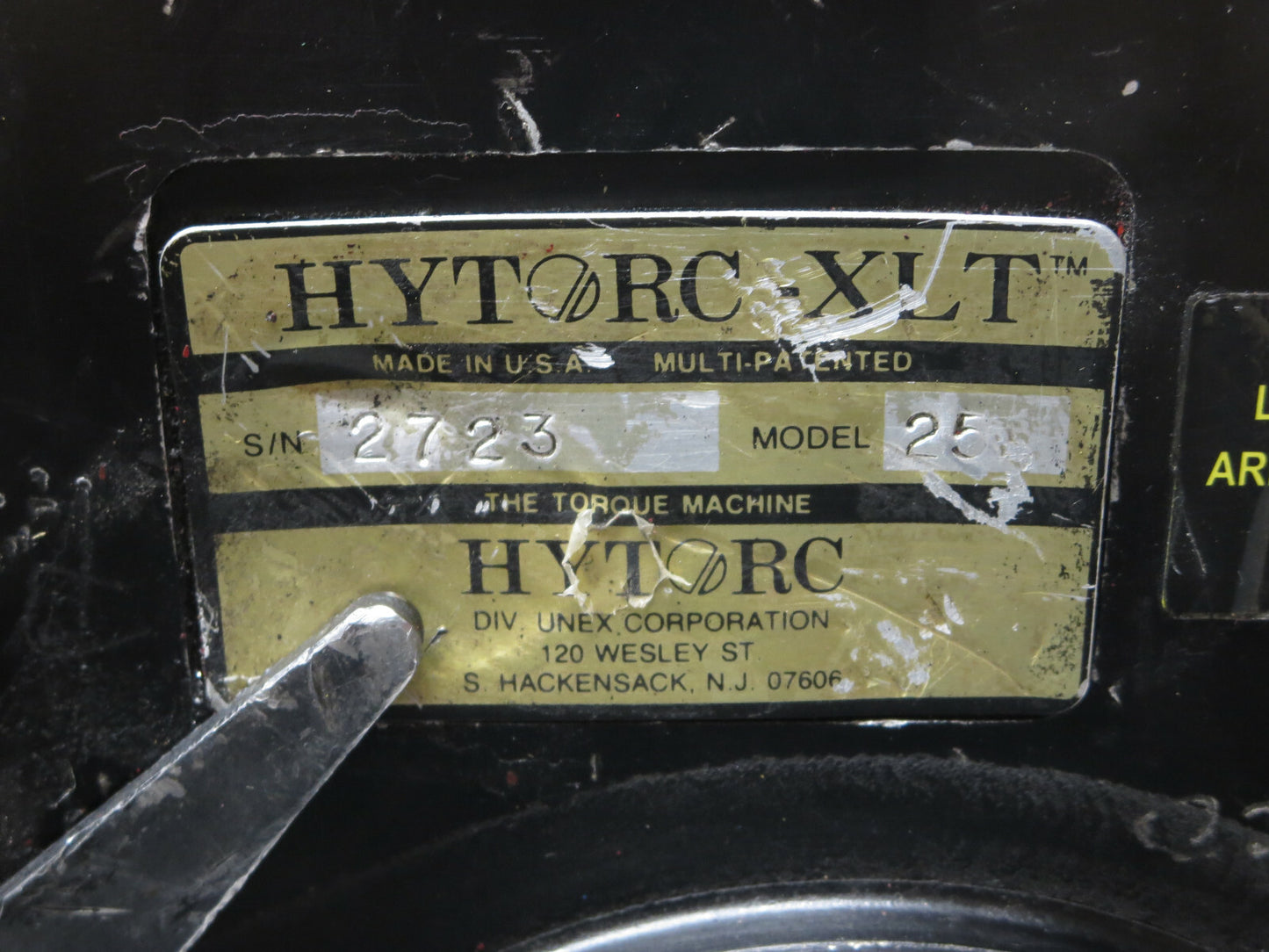 HYTORC HY-25XLT Hydraulic Torque Wrench 25 XLT 2-1/2 in. Dr.