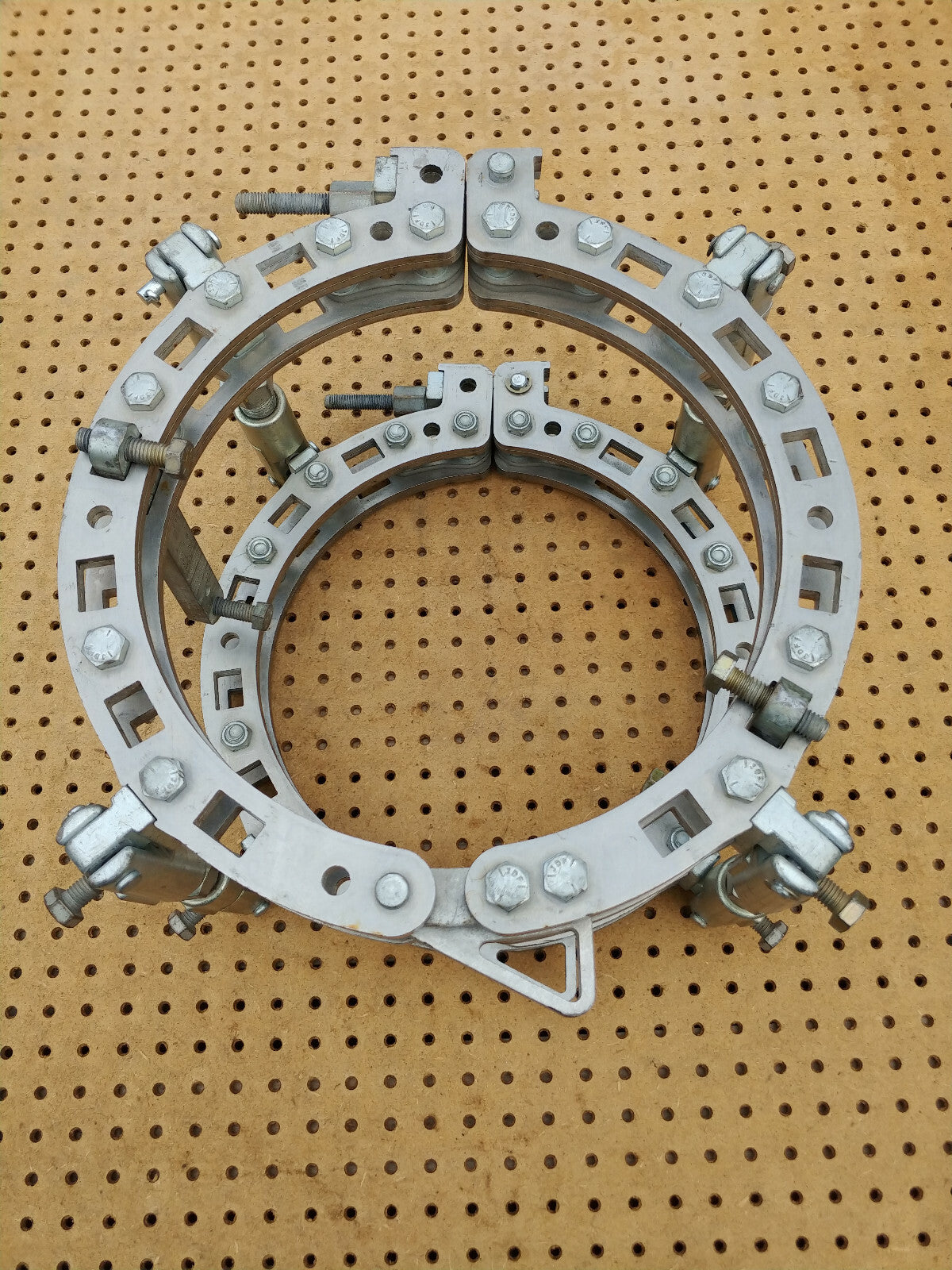 Walhonde TL5012-SSPP Top Liner 12" SS, Pipe To Pipe Stainless Steel Clamp EXC.