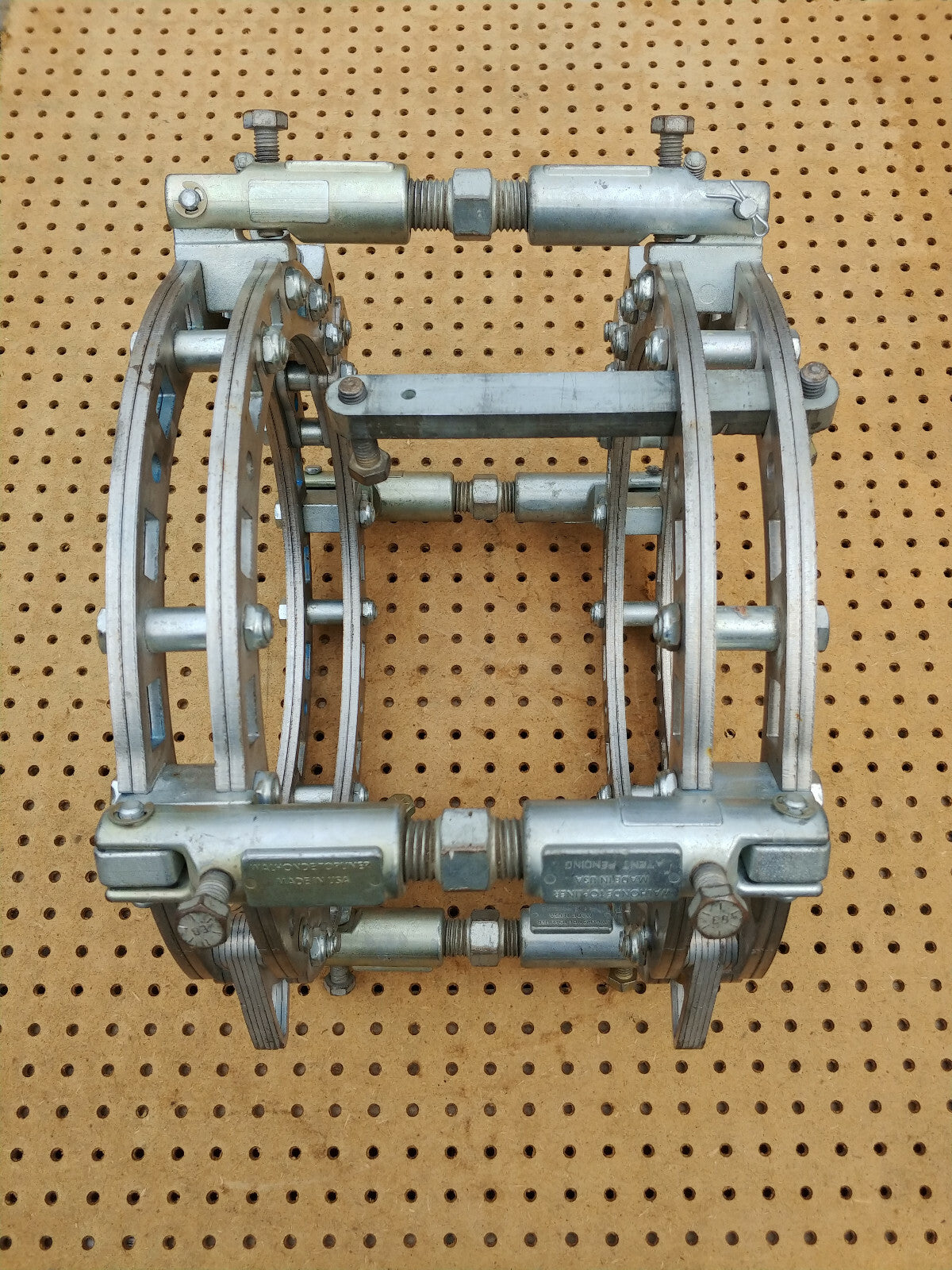 Walhonde TL5012-SSPP Top Liner 12" SS, Pipe To Pipe Stainless Steel Clamp EXC.