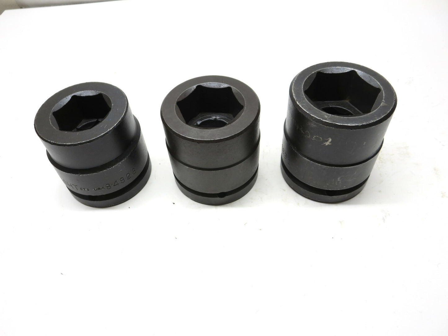 Wright Tool 3 PCS 1-1/2" Drive Impact Sockets 1-5/8, 1-13/16 & 1-15/16 in.