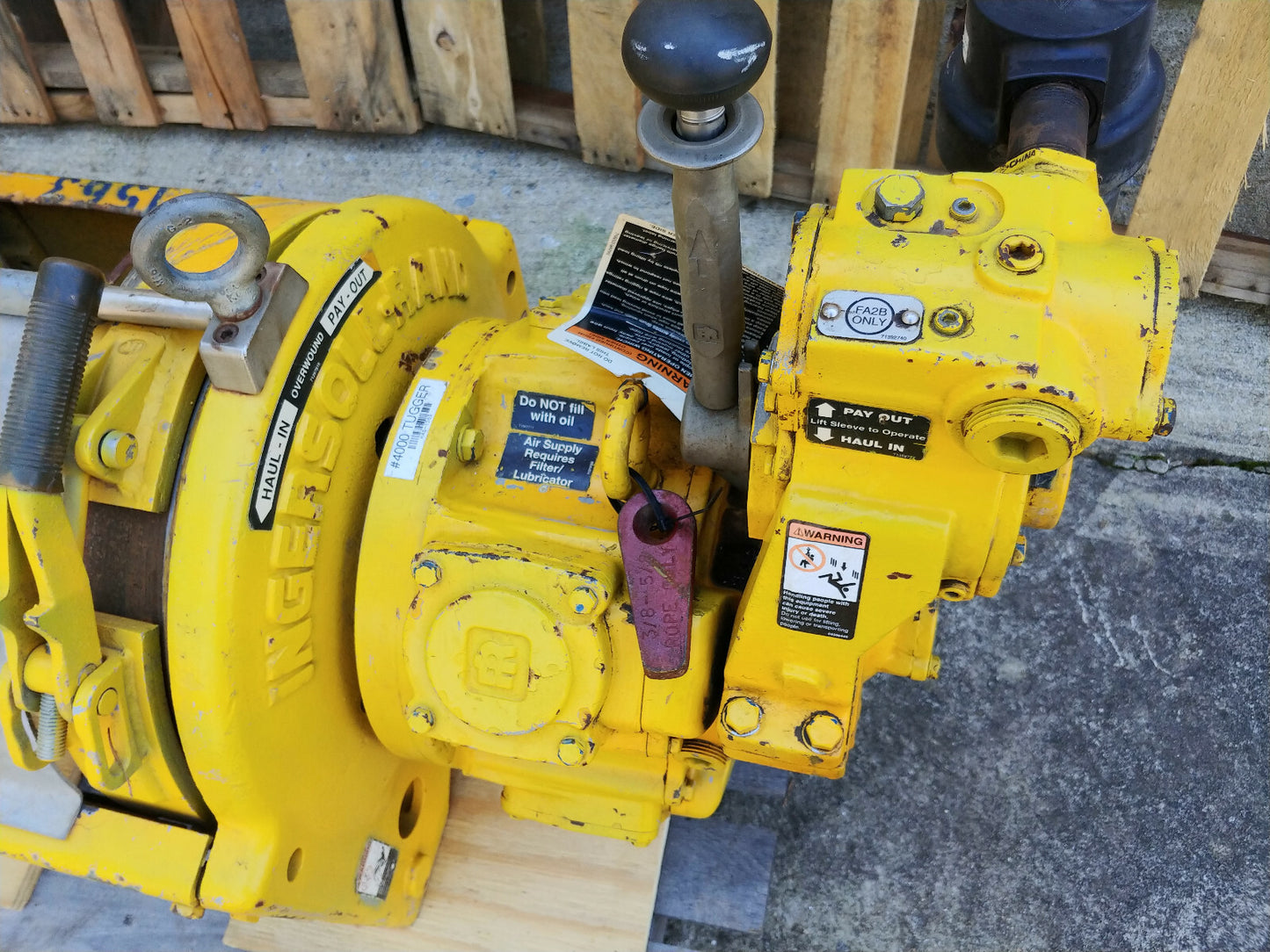 Ingersoll Rand FA2B Air Winch Force 5 Model FA2B-13MX1G