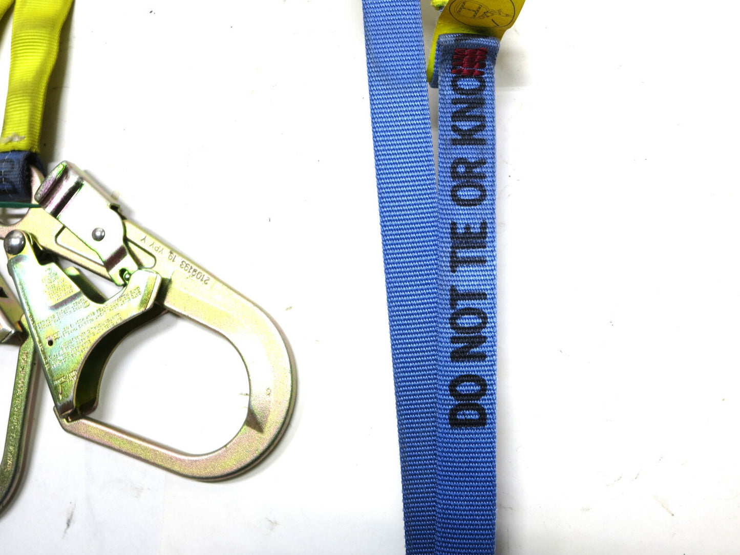 1 EA. DBI-SALA TALON 3102102 Twin Leg SRL w/ Steel Hooks Excellent Condition