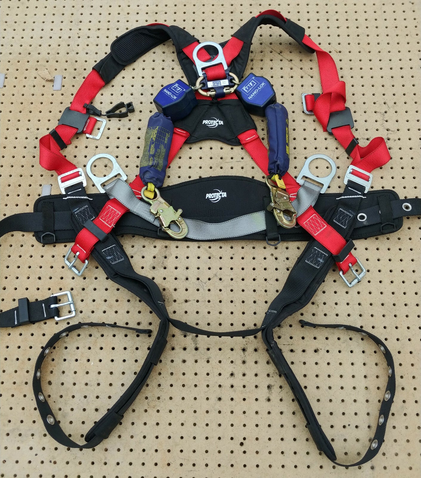 3M Protecta Pro XL Harness w/ DBI Nano-Lok 6' SRL 3101228 Excellent Condition!