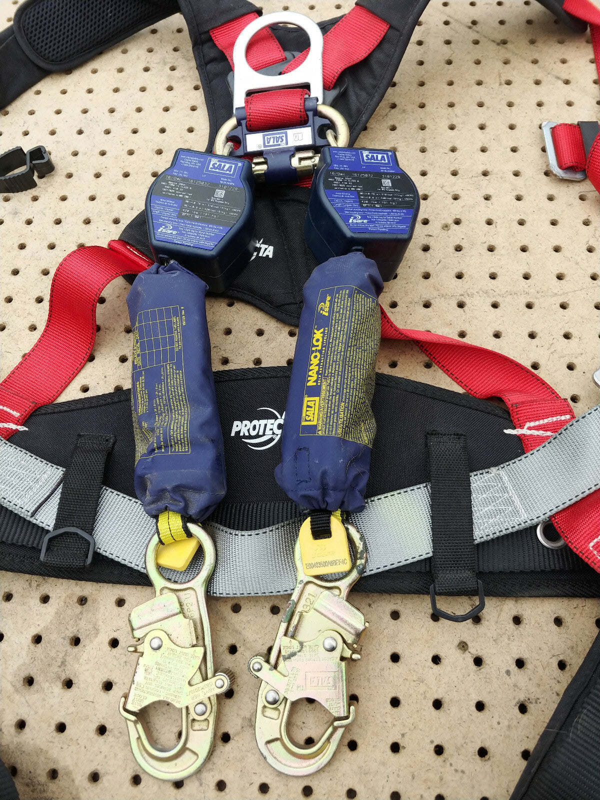 3M Protecta Pro XL Harness w/ DBI Nano-Lok 6' SRL 3101228 Excellent Condition!