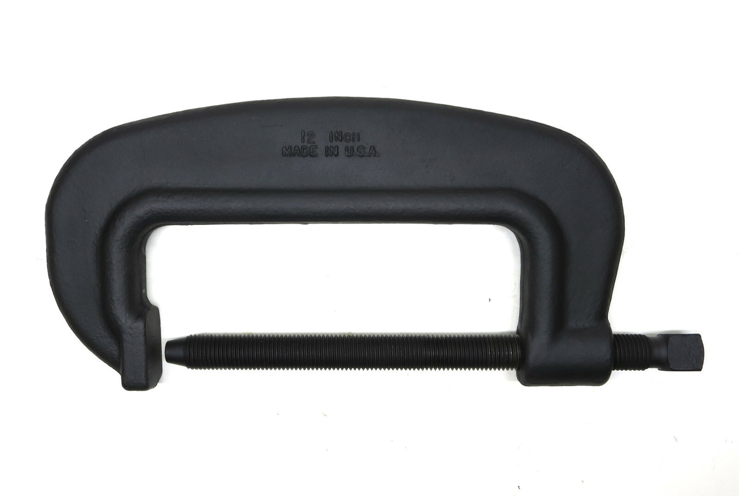 1 EA Wright 90112H Extra Heavy Service Forged C-Clamp 12-1/2 in w/ Full Pin USA