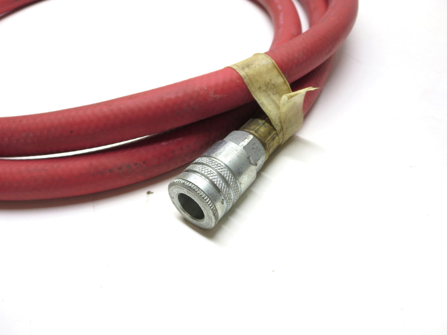 1/2 x 10 Parker Rubber Air Hose Assembly 250 PSI w/ Quick Connect GST II USA