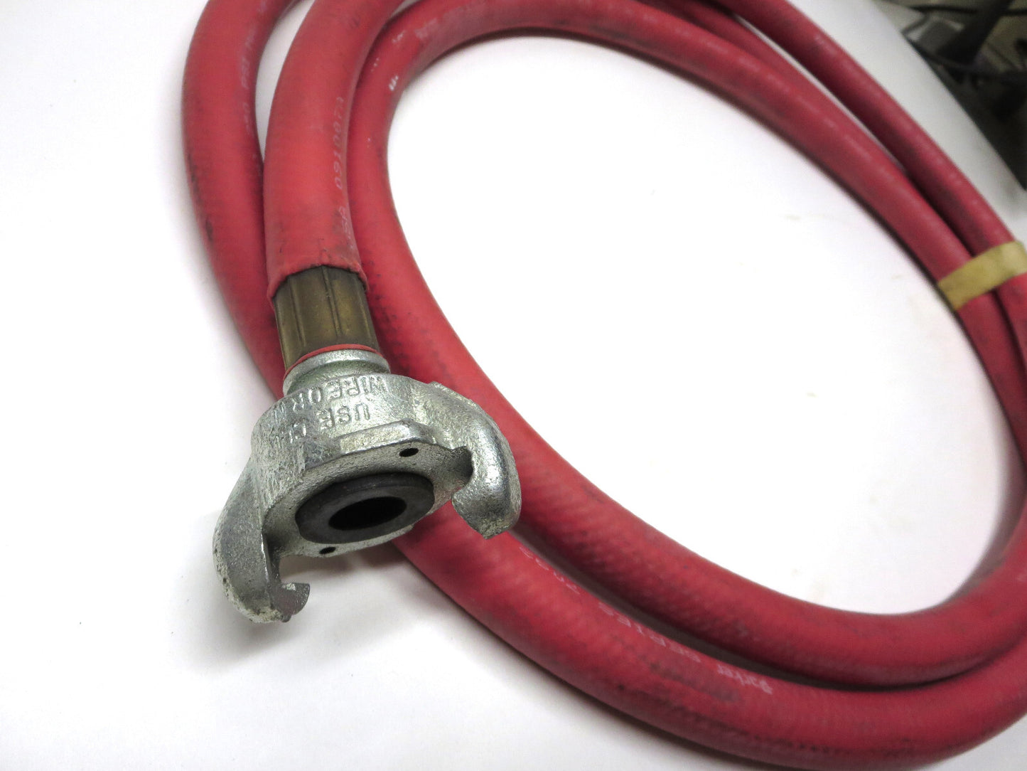 1/2 x 10 Parker Rubber Air Hose Assembly 250 PSI w/ Quick Connect GST II USA
