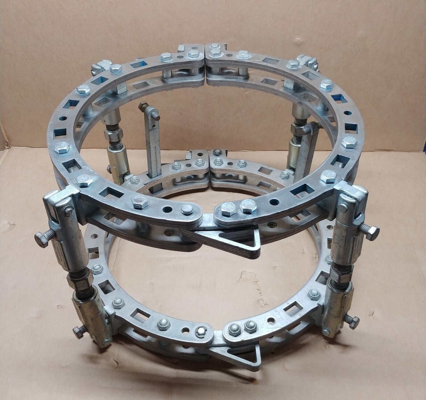 WALHONDE TOP LINER 16" SS, Pipe to Pipe Clamp, Stainless Steel, TL5016-SSPP