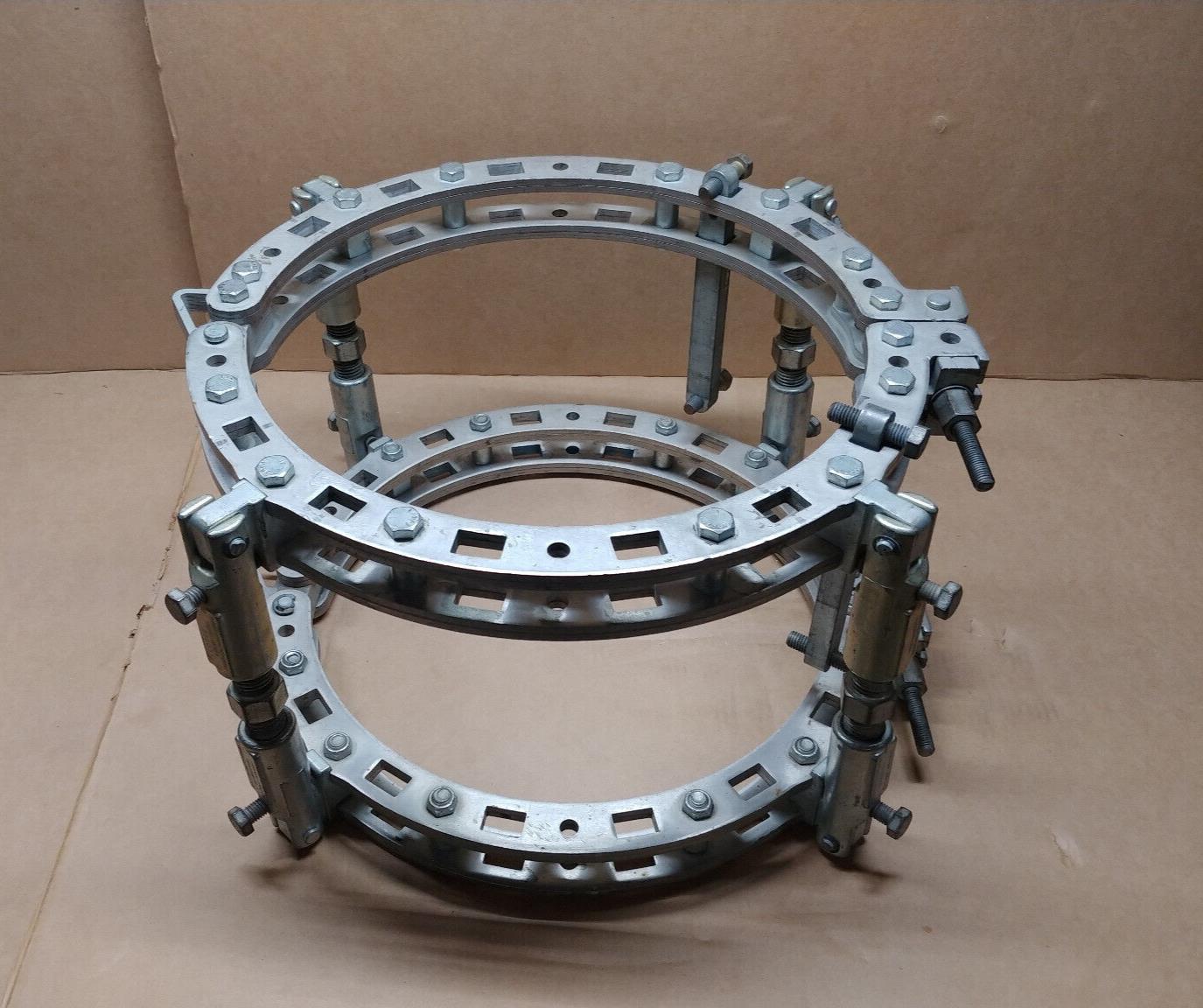 WALHONDE TOP LINER 16" SS, Pipe to Pipe Clamp, Stainless Steel, TL5016-SSPP