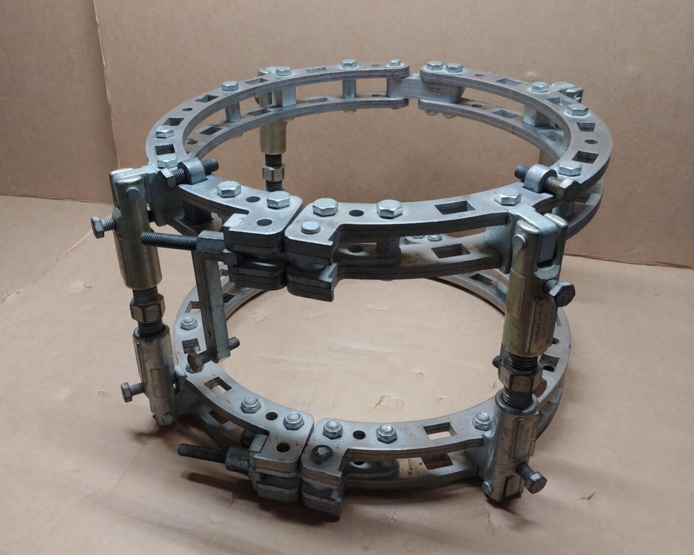 WALHONDE TOP LINER 16" SS, Pipe to Pipe Clamp, Stainless Steel, TL5016-SSPP
