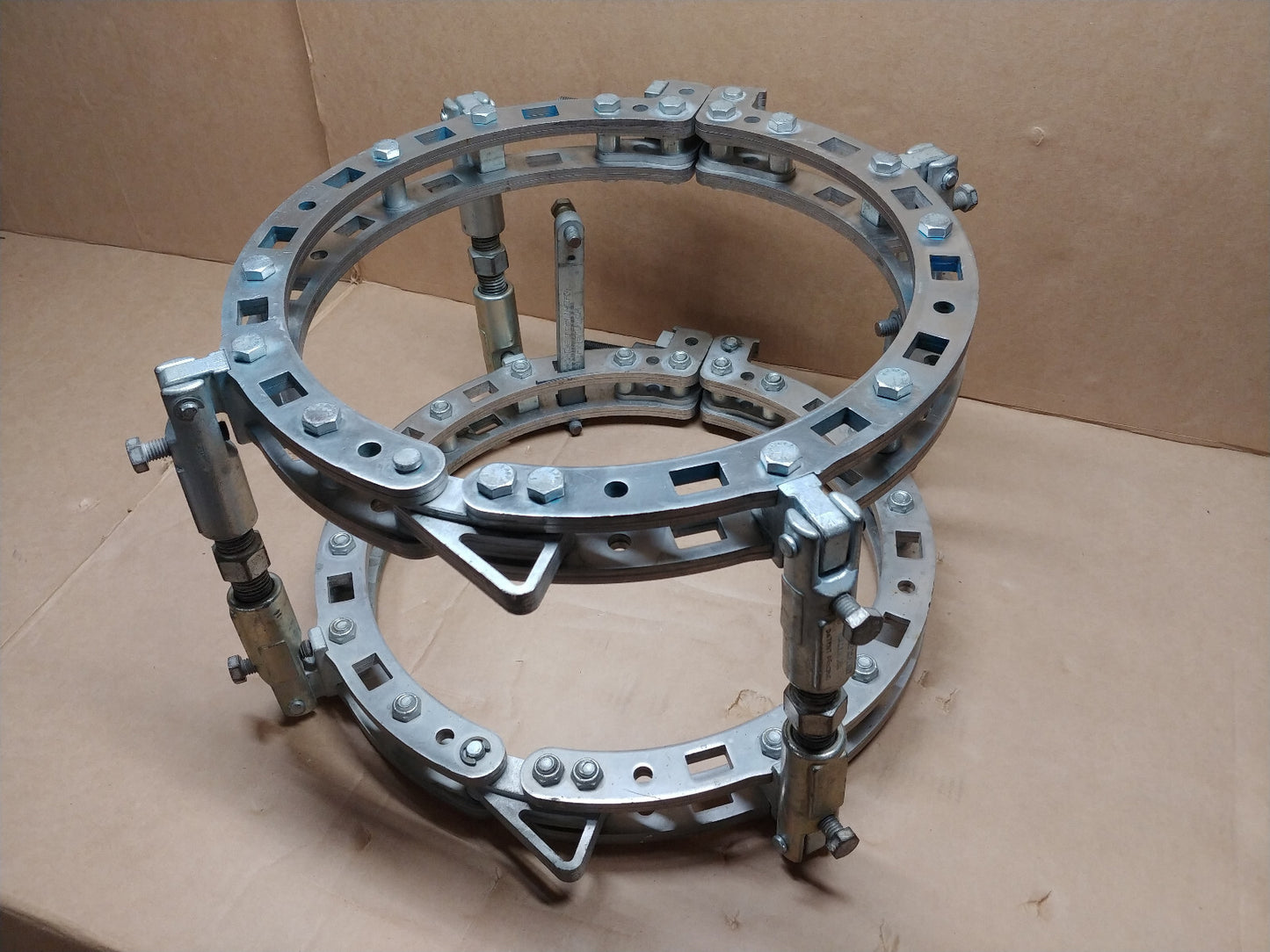 WALHONDE TOP LINER 16" SS, Pipe to Pipe Clamp, Stainless Steel, TL5016-SSPP