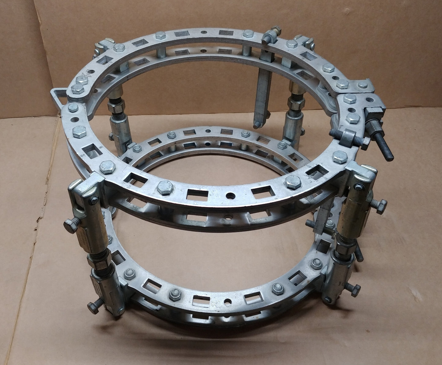 WALHONDE TOP LINER 16" SS, Pipe to Pipe Clamp, Stainless Steel, TL5016-SSPP