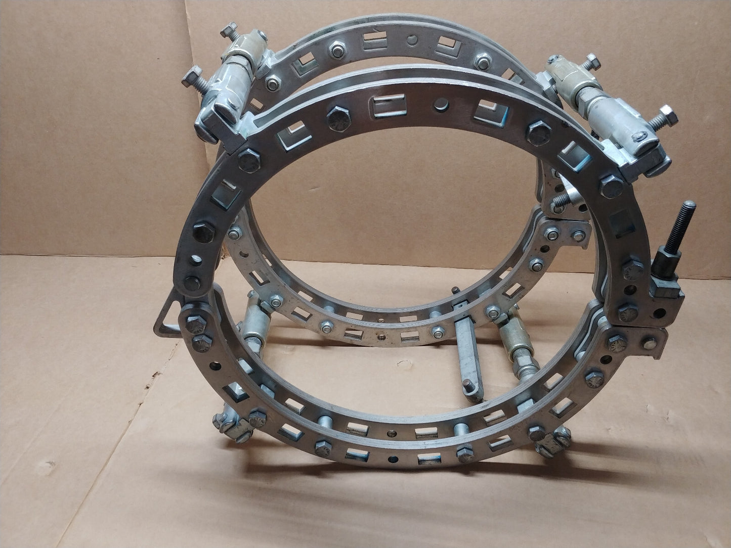 WALHONDE TOP LINER 16" SS, Pipe to Pipe Clamp, Stainless Steel, TL5016-SSPP