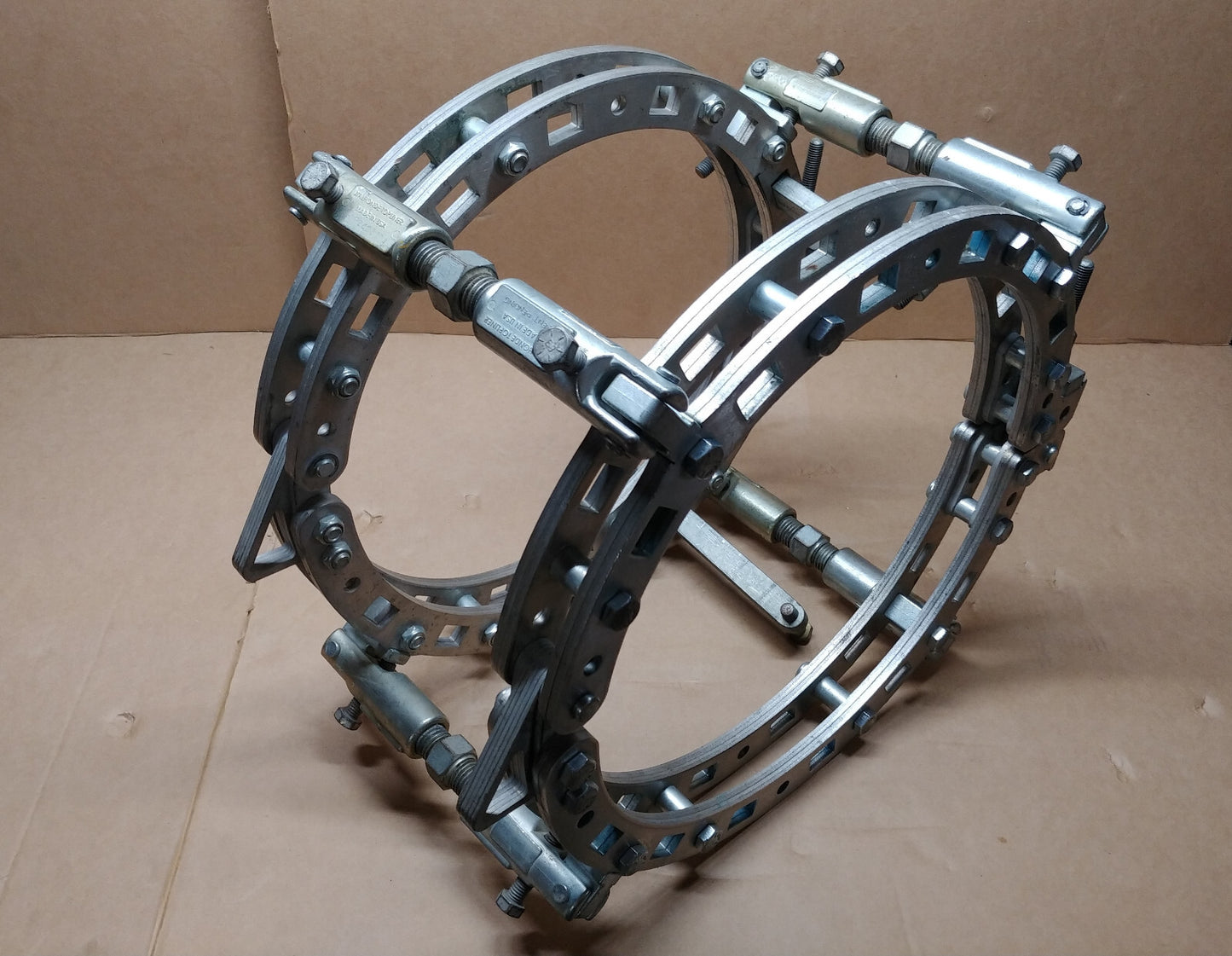 WALHONDE TOP LINER 16" SS, Pipe to Pipe Clamp, Stainless Steel, TL5016-SSPP
