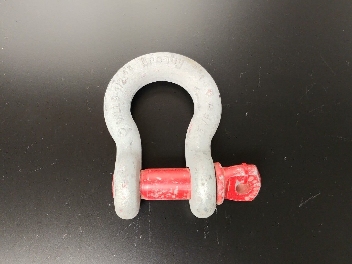 1 ea. Crosby 1-1/8 in. Screw Pin Anchor Shackle 9-1/2 Ton 1018552 G-209 USA