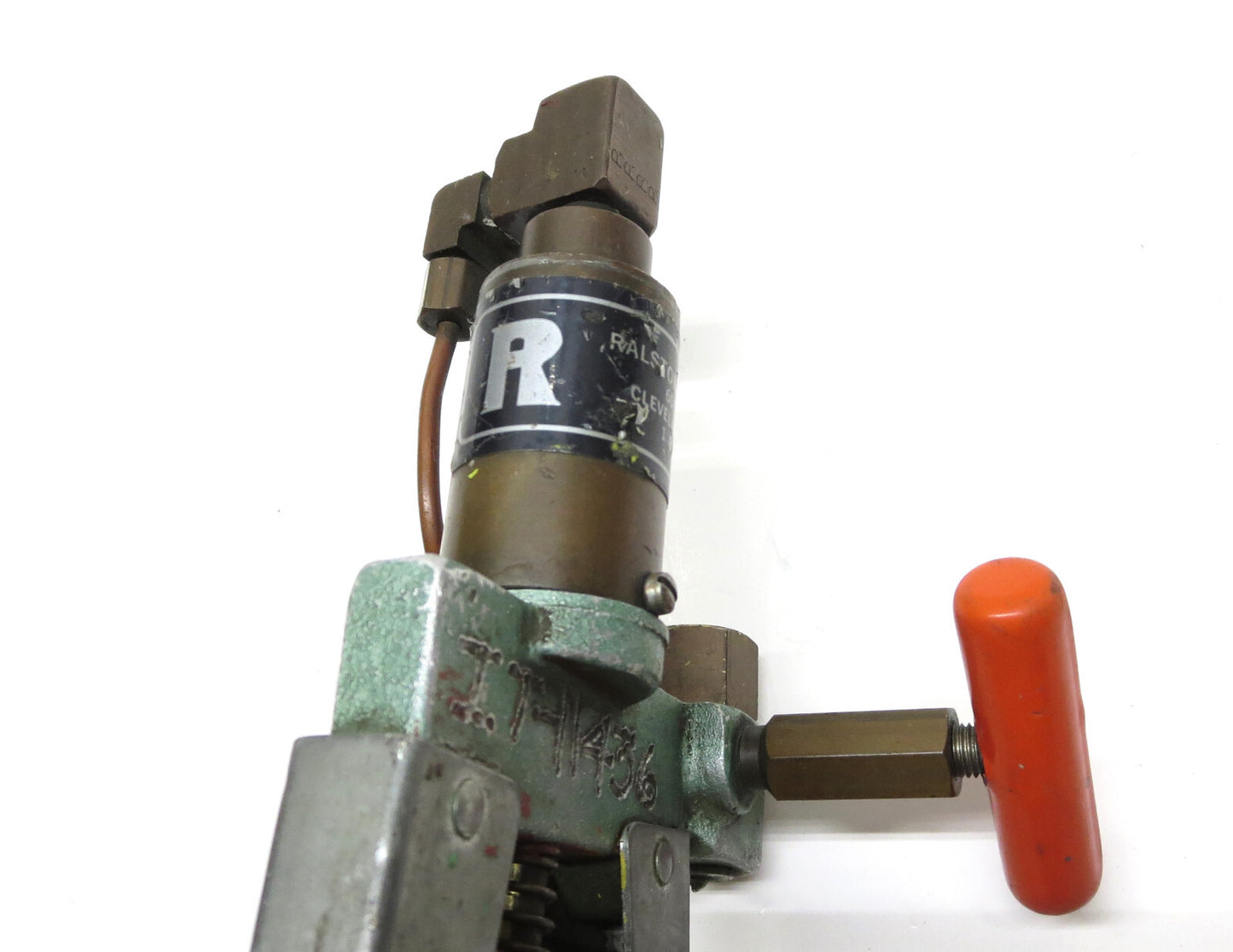 Ralston Instruments APGV Pneumatic Hand Pressure Pump 0 - 300 PSI