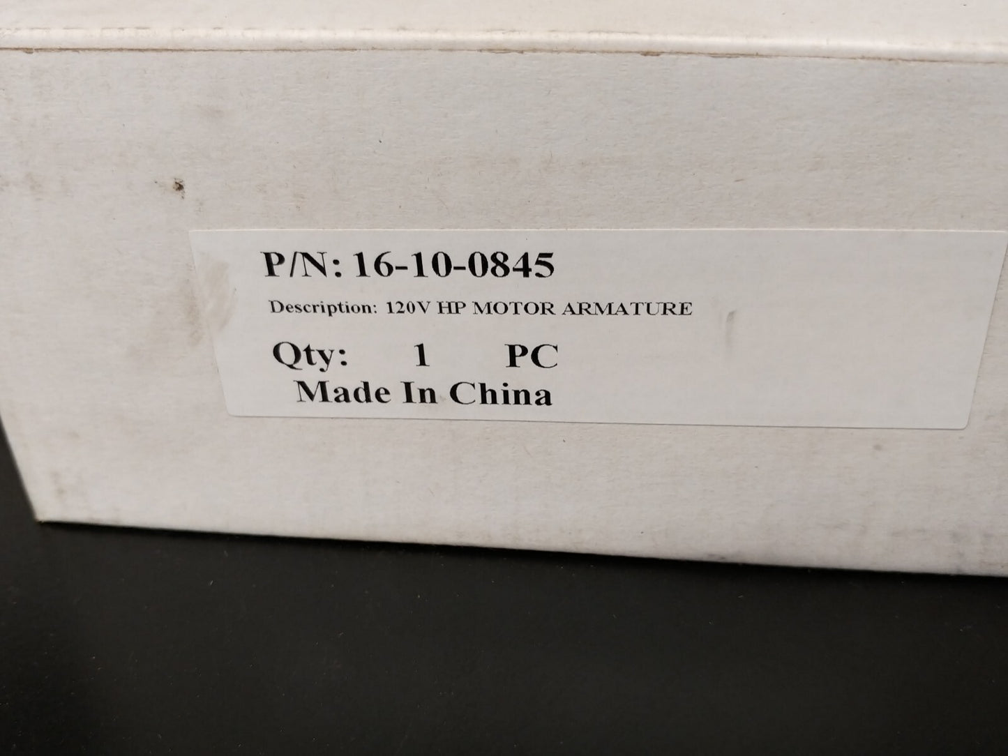 Milwaukee 16-10-0845 120v Motor Armature New