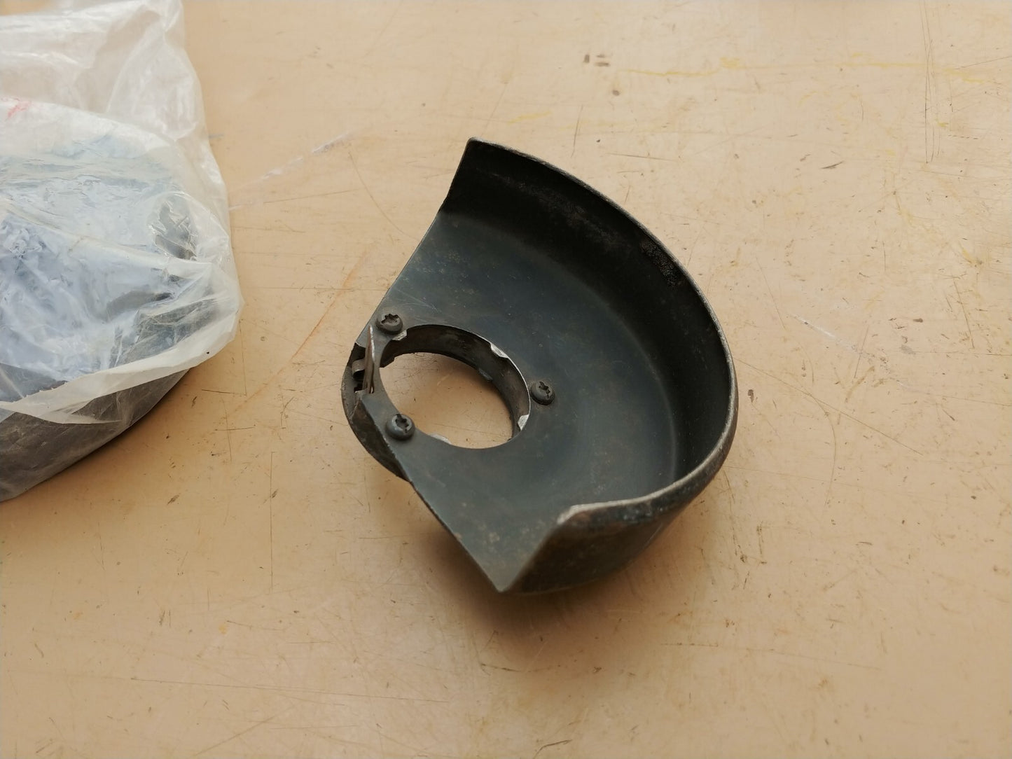 1 ea. Used Milwaukee 49-12-0366 Angle Grinder Guard Assembly 5 in. Made in USA