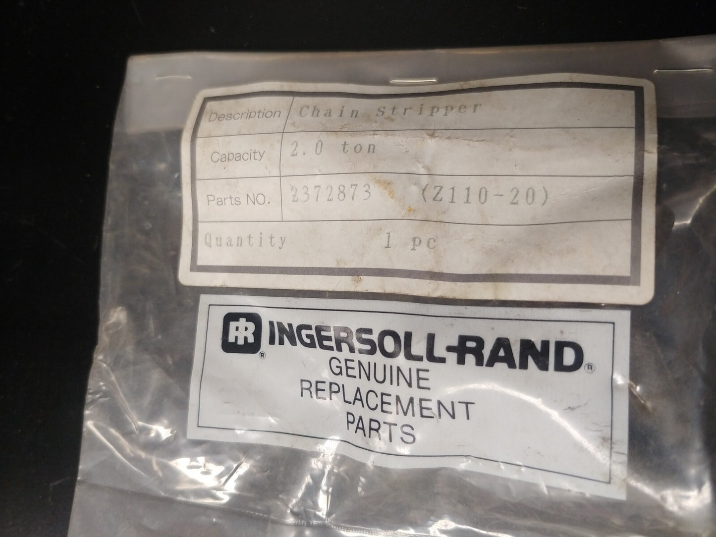 Ingersoll Rand 2 Ton Chain Stripper P/N 2372873