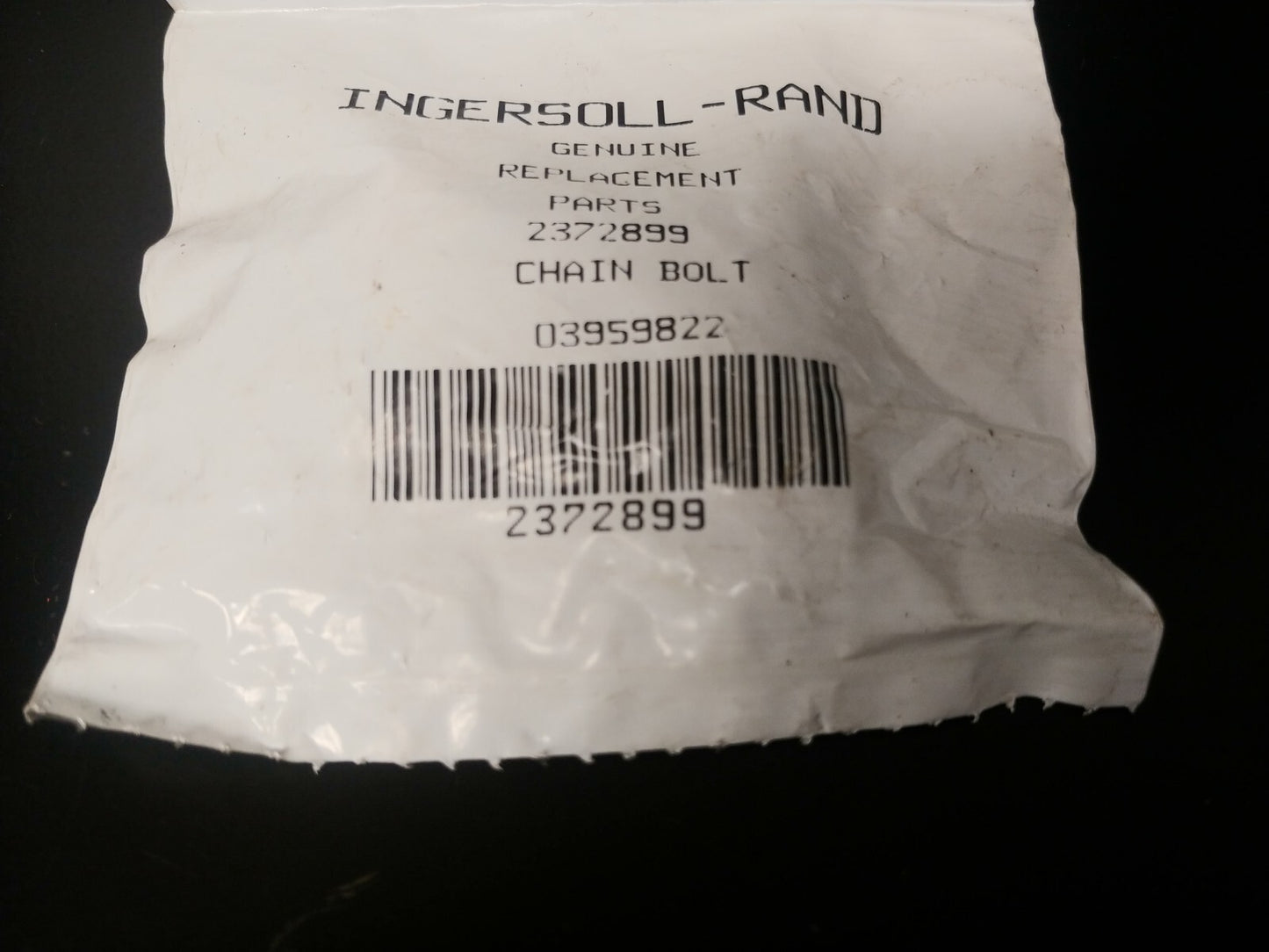 Ingersoll Rand 2372899 Chain Bolt 2 ton MCH5 Hoists
