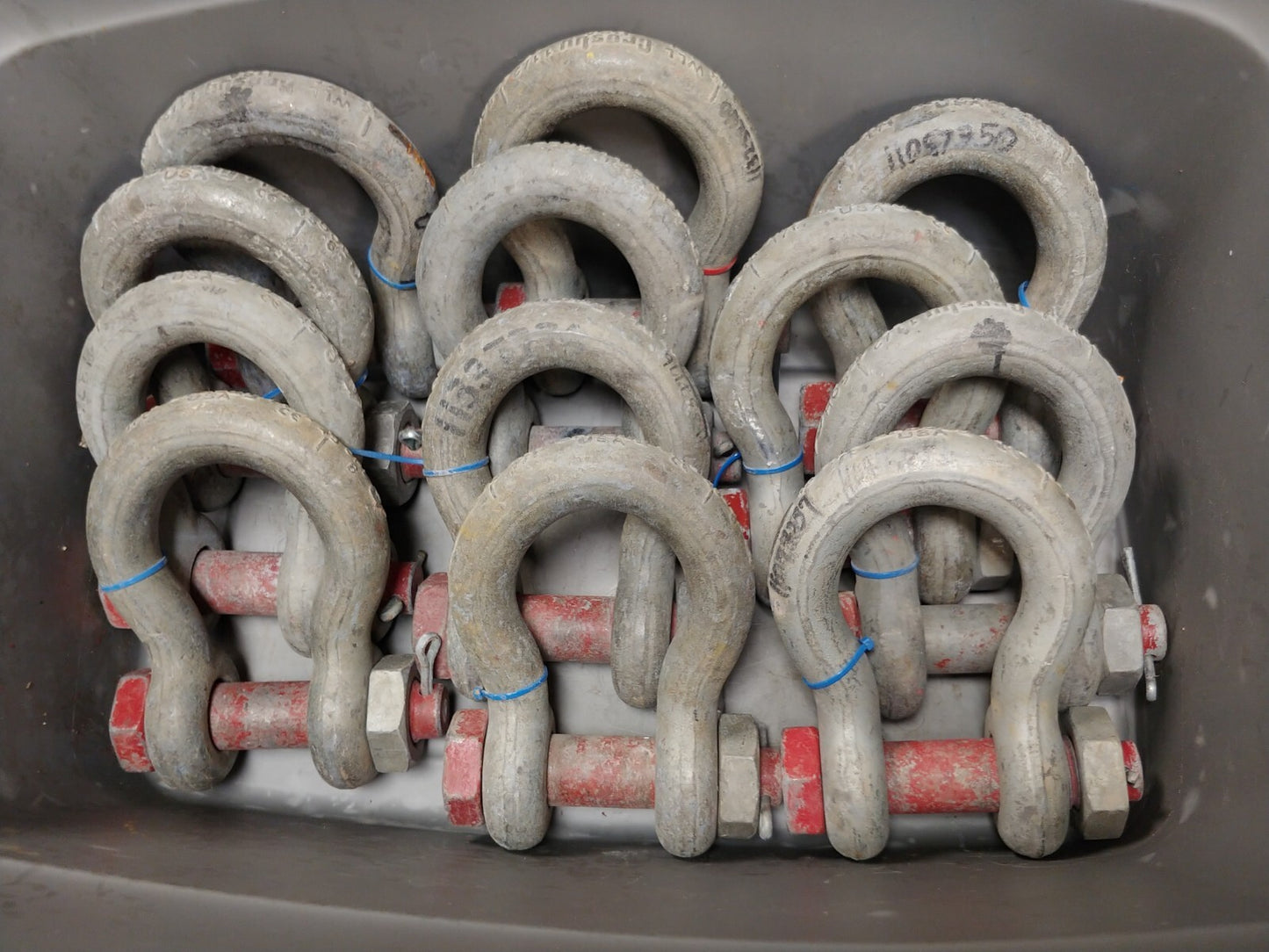 1 ea. Crosby 1-1/2" Bolt Type Anchor Shackle 17 ton G-2130 USA 1019631