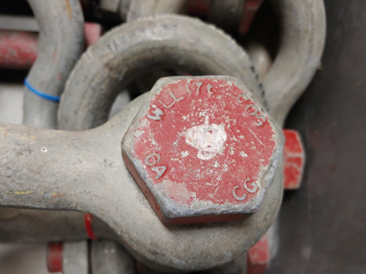 1 ea. Crosby 1-1/2" Bolt Type Anchor Shackle 17 ton G-2130 USA 1019631