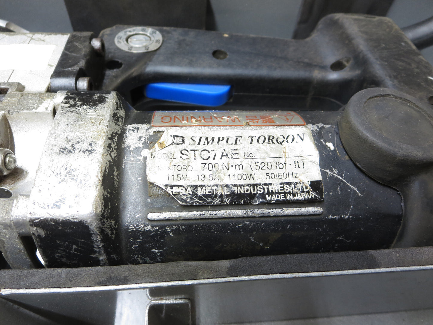TONE STC7AE STC 1 in. Drive Torque Control Wrench 115v Electric Torque Tested