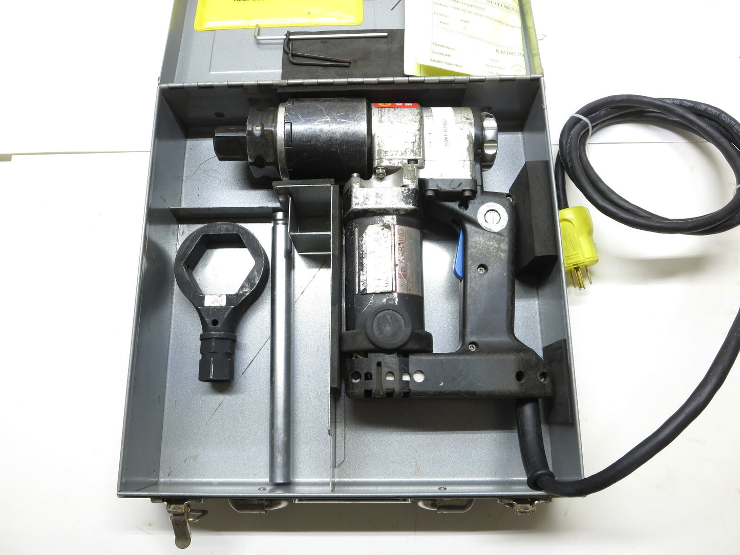 TONE STC7AE STC 1 in. Drive Torque Control Wrench 115v Electric Torque Tested