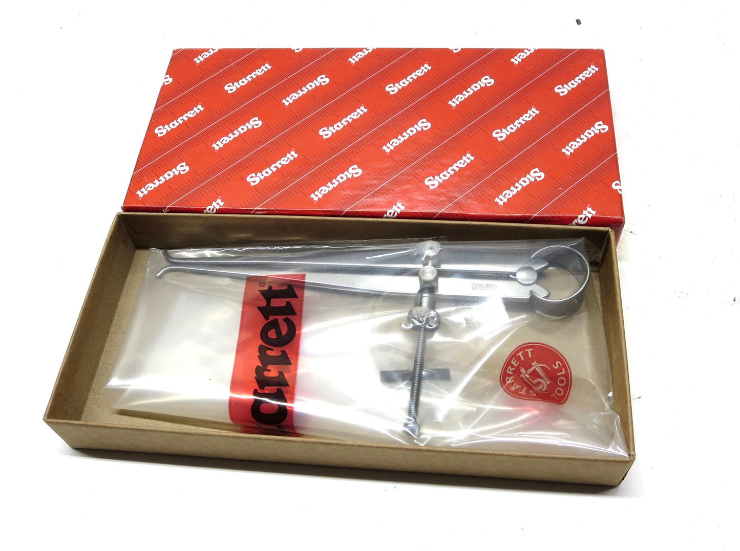 1 ea. New Starrett 73B-6 Caliper, Inside Spring, 6 in. 50337 Made in USA
