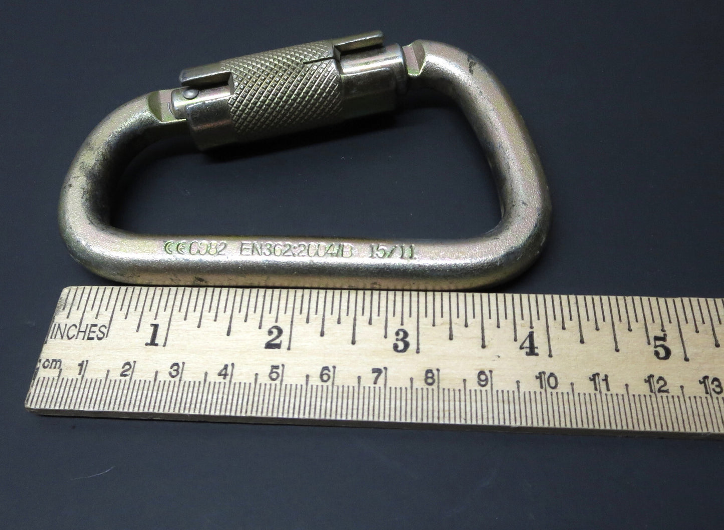 FallTech 8445 SRL Steel Carabiner Self Locking Twist 7/8 Opening 3,600 lb Gate